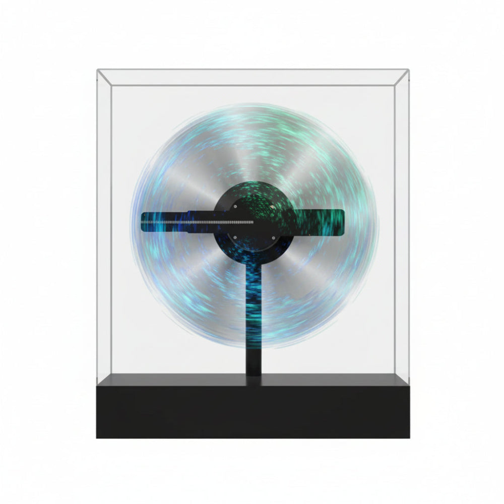 3D Desktop Hologramm LED Ventilator mit App-Steuerung 20 cm | Holo Desktop P20